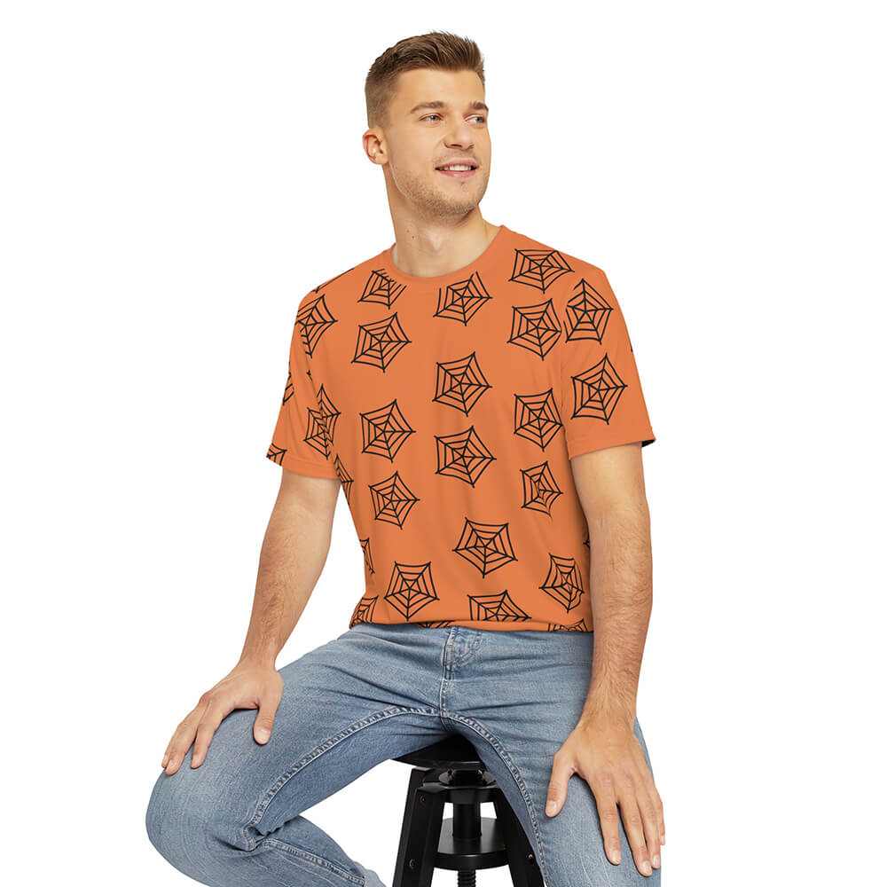 Spider Web Pattern T-Shirt