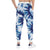 Tie-Dye Blue Color Splatter Sweatpants Joggers