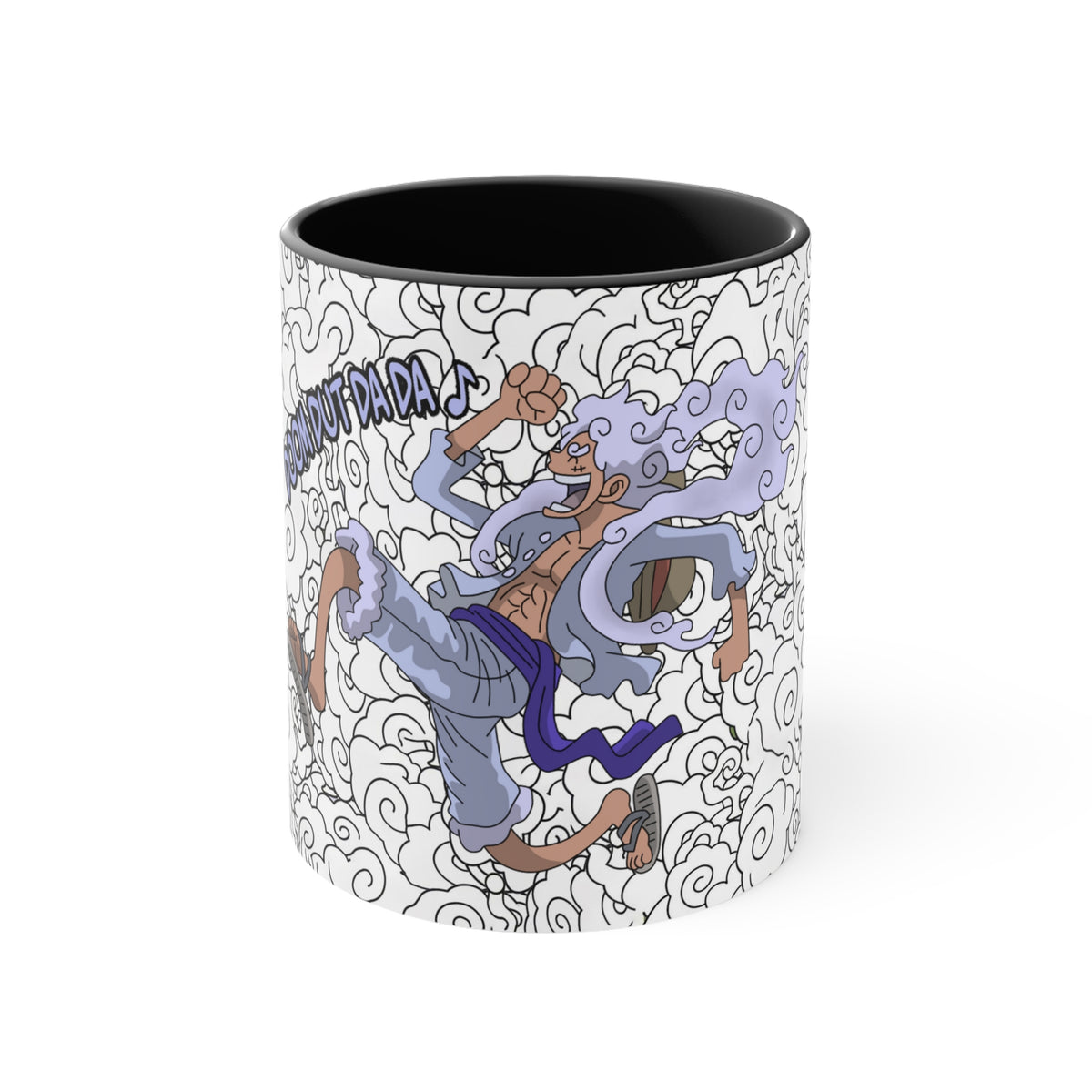 Luffy Gear 5 Accent Coffee Mug