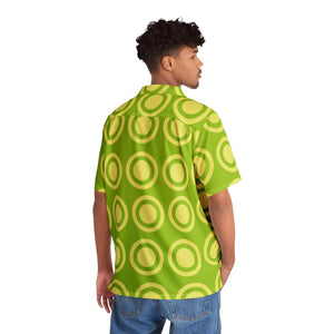 Nami Stampede Pattern Hawaiian Shirt