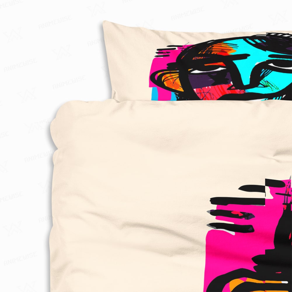 Abstract Expressionist Art Comforter Bedding