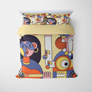 Abstract Music Art Comforter Bedding