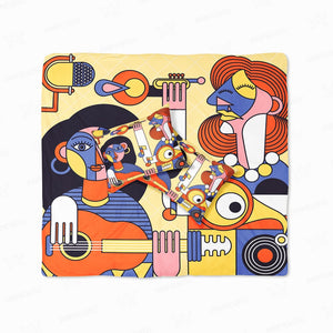 Abstract Music Art Duvet Cover Bedding
