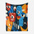 Abstracted Faces Art Blanket