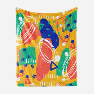 Abstractonism Color Fusion Blanket