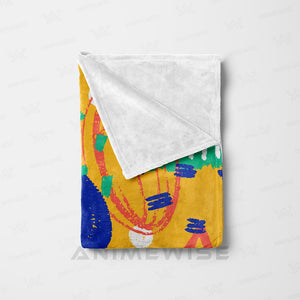 Abstractonism Color Fusion Blanket