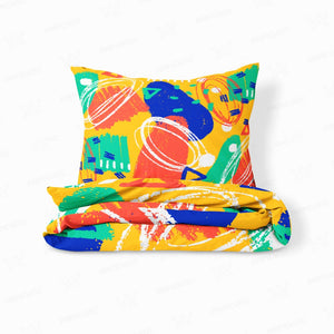 Abstractonism Color Fusin Comforter Bedding