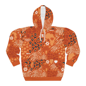 African Abstract Art Pullover Hoodie