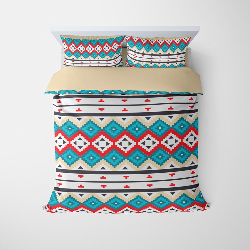African Abstract Ethnic Pattern Comforter Set Bedding
