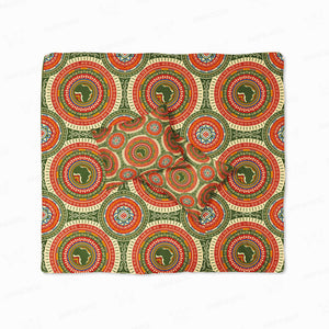 African Art Pattern Map Duvet Cover Bedding