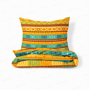 African Art Tiles Pattern Duvet Cover Bedding