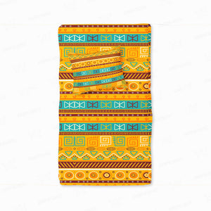 African Art Tiles Pattern Duvet Cover Bedding