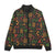 African Black Heritage Pattern Collar Up Jacket