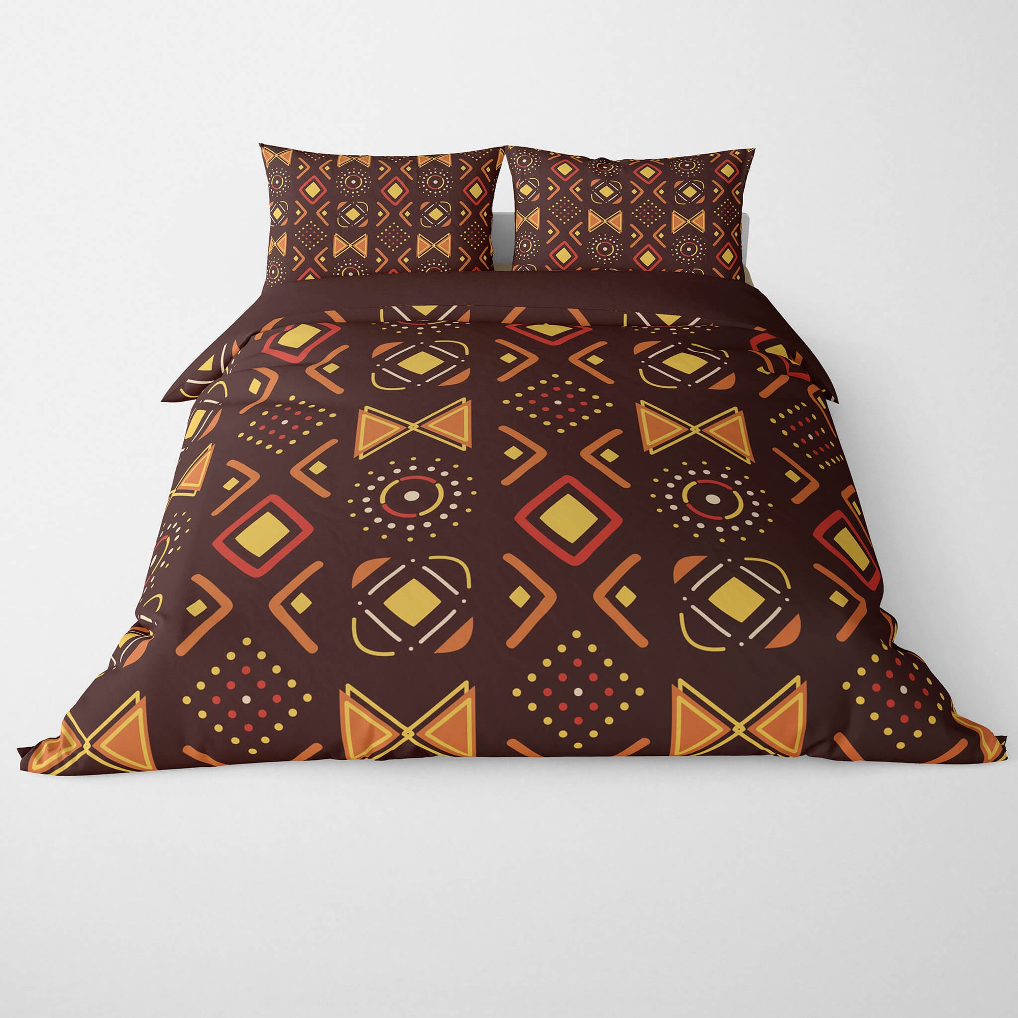 African Black Heritage Pattern Duvet Cover Bedding