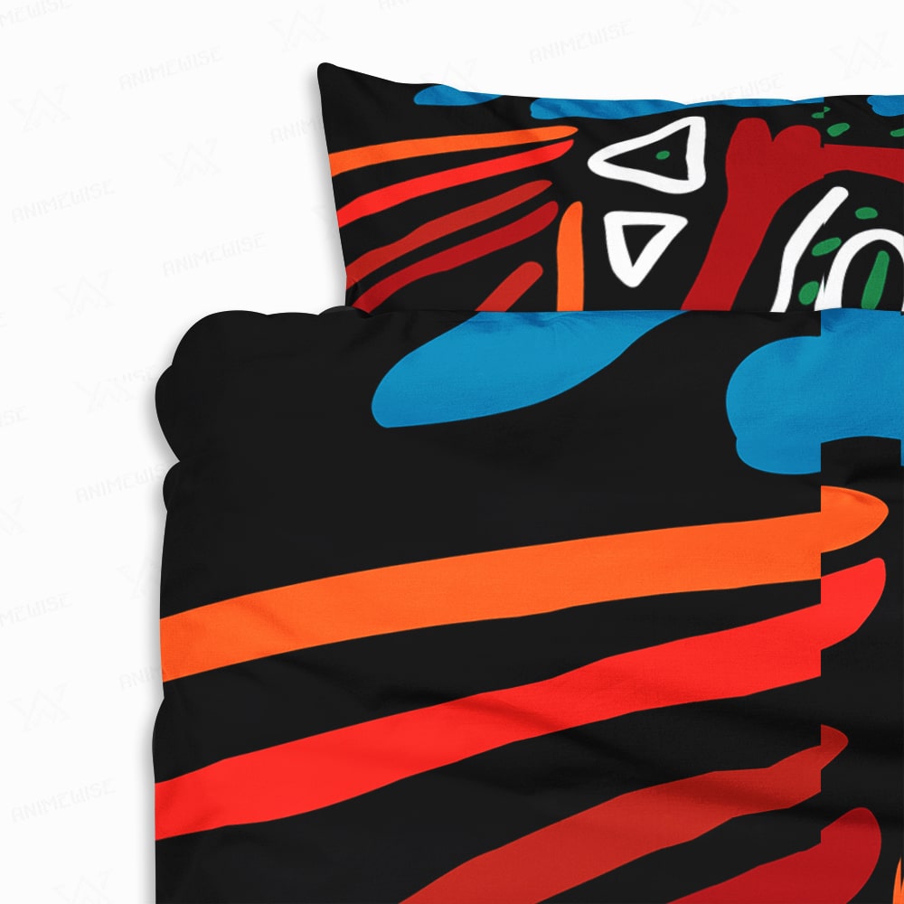 African Ethnic Graphic Art Comforter Bedding