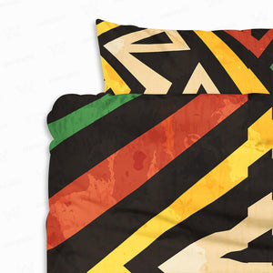 African Geometric Abstract Art Comforter Set Bedding