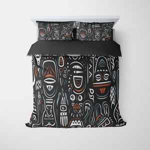 African Ivorian Ethnic Pattern Comforter Bedding