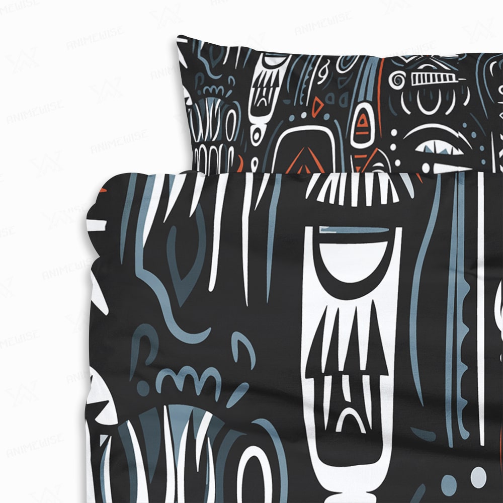 African Ivorian Ethnic Pattern Comforter Bedding