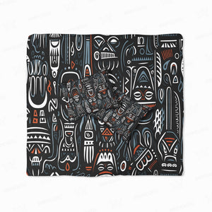 African Ivorian Ethnic Pattern Duvet Cover Bedding