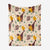 African Jungle Pattern Blanket