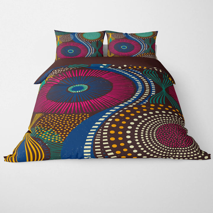 African Tribal Ornamental Pattern Duvet Cover Bedding