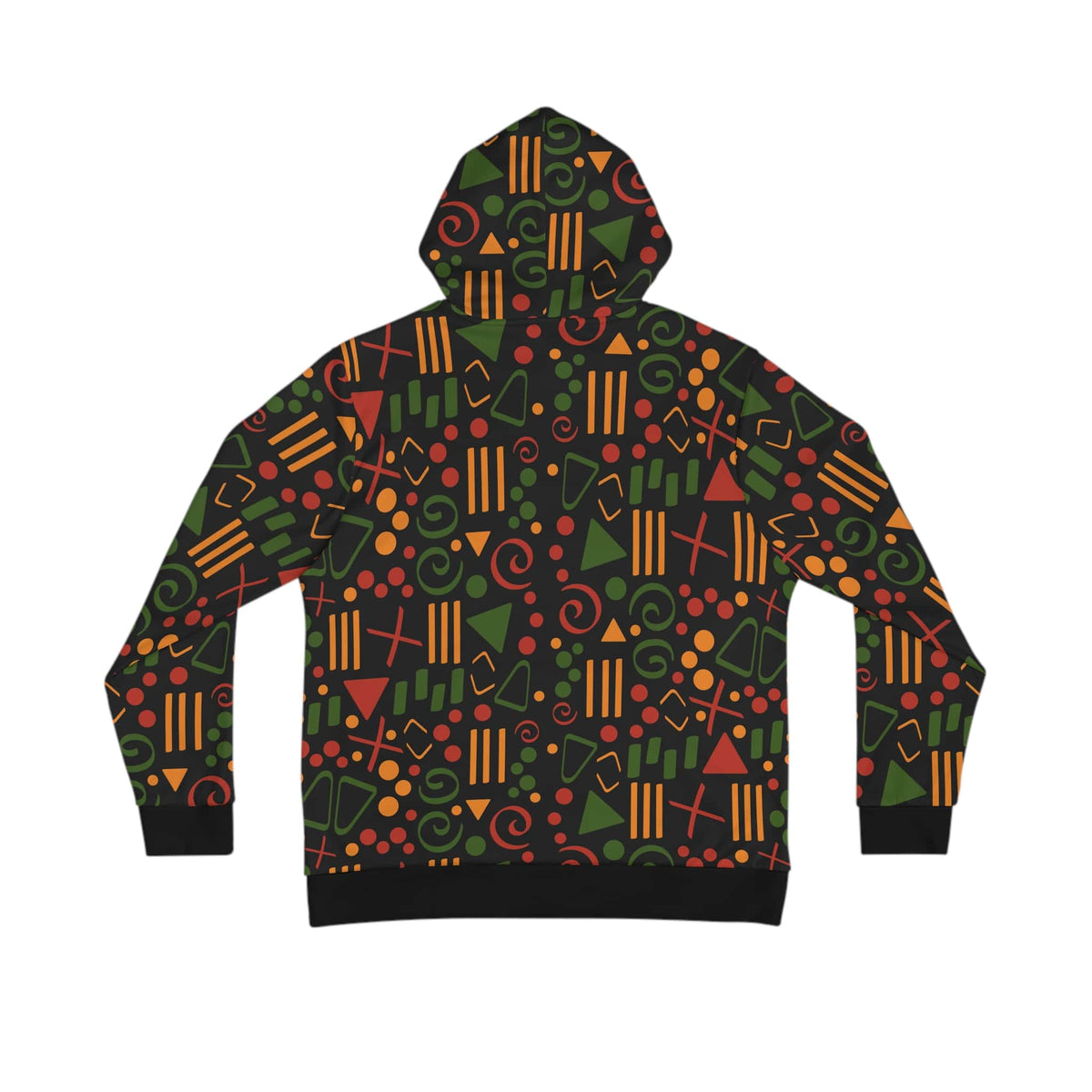 Afro Abstract Art Pattern Pullover Hoodie