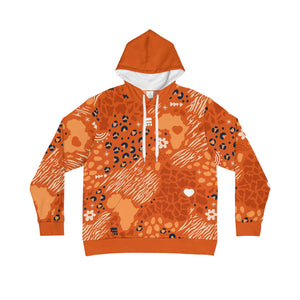 African Abstract Art Pullover Hoodie