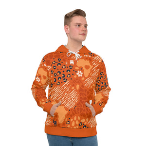 African Abstract Art Pullover Hoodie