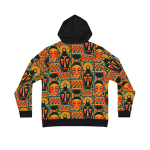 Afro Tribal Art Pattern Pullover Hoodie