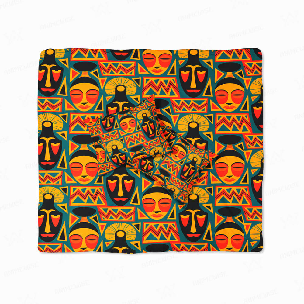 Afro Tribal Art Pattern Duvet Cover Bedding