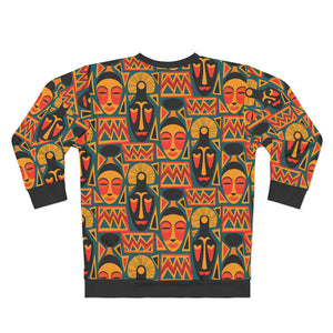 Afro Tribal Art Pattern Sweatshirt