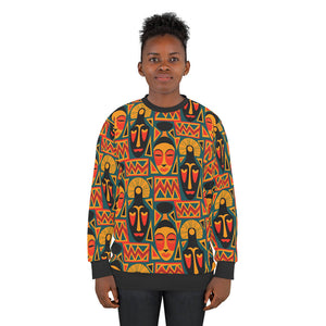 Afro Tribal Art Pattern Sweatshirt