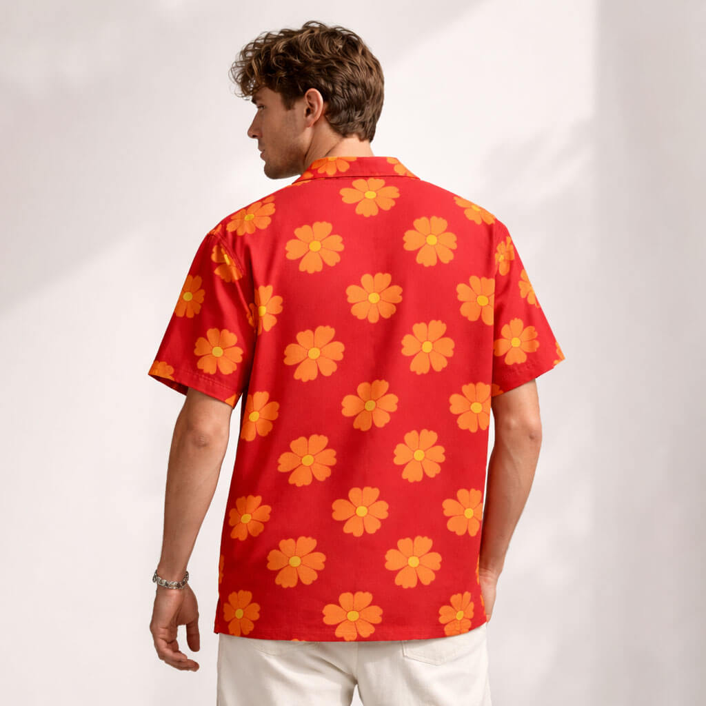 Akainu OP Button Up Hawaiian Shirt