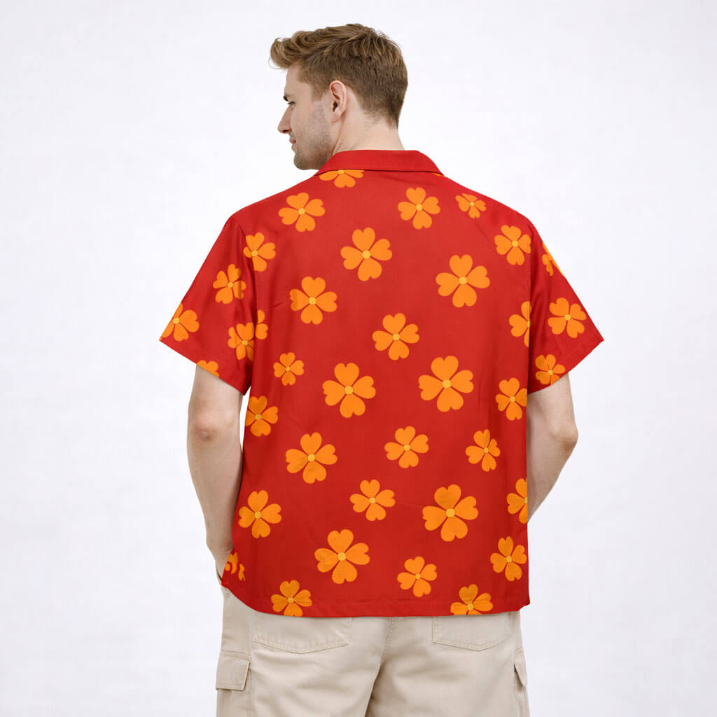 Akainu OP Button Up Hawaiian Shirt