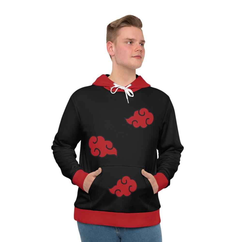 Shinobi Clouds Brushed Pullover Hoodie