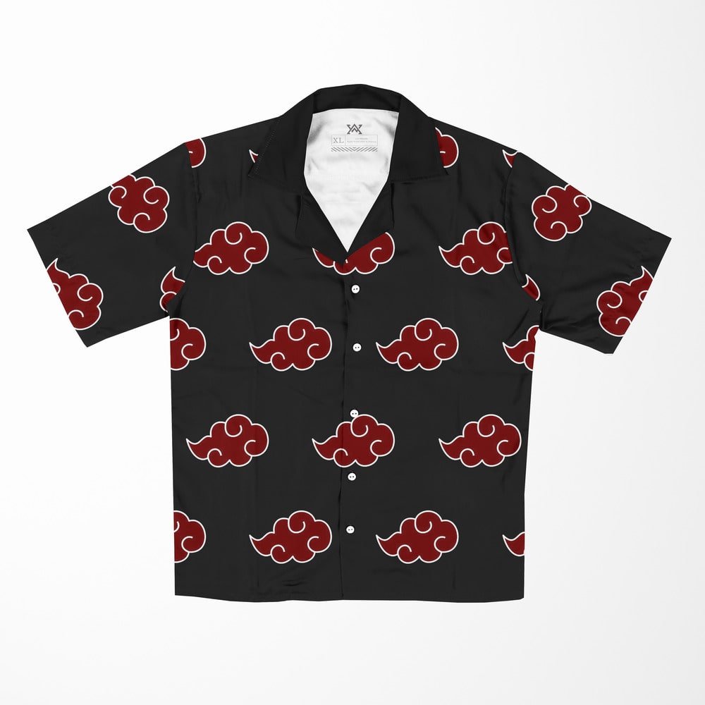 Shinobi Clouds AOP Button up Hawaiian Shirt