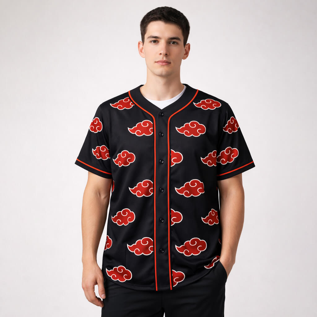 Shinobi Clouds Baseball Jersey