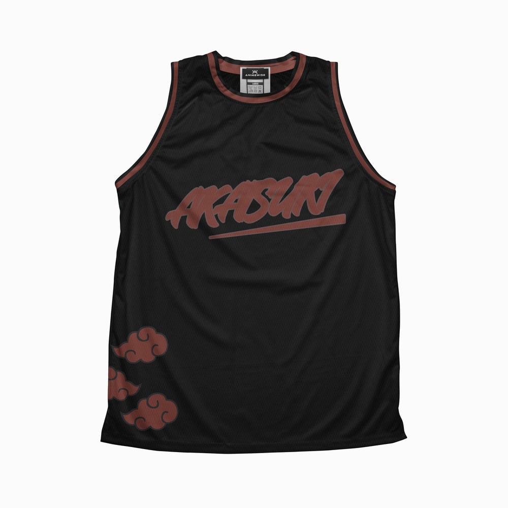 Shinobi Classic Clouds Pattern Basketball Jersey