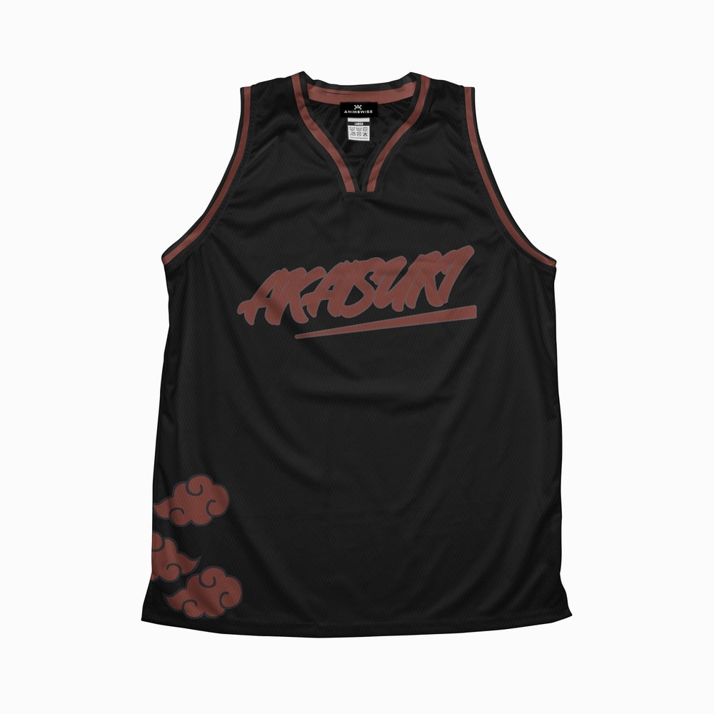 Shinobi Classic Clouds Pattern Basketball Jersey