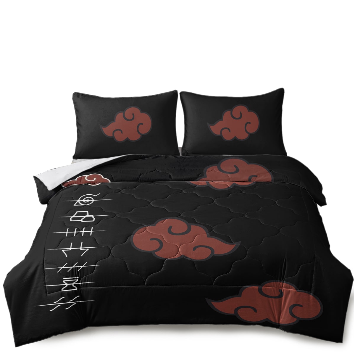 Shinobi Clouds Classic Pattern Comforter Set