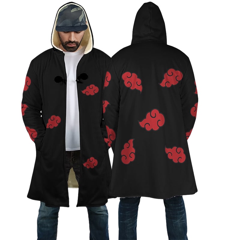 Shinobi Classic Cosplay Pattern Hooded Cloak Coat