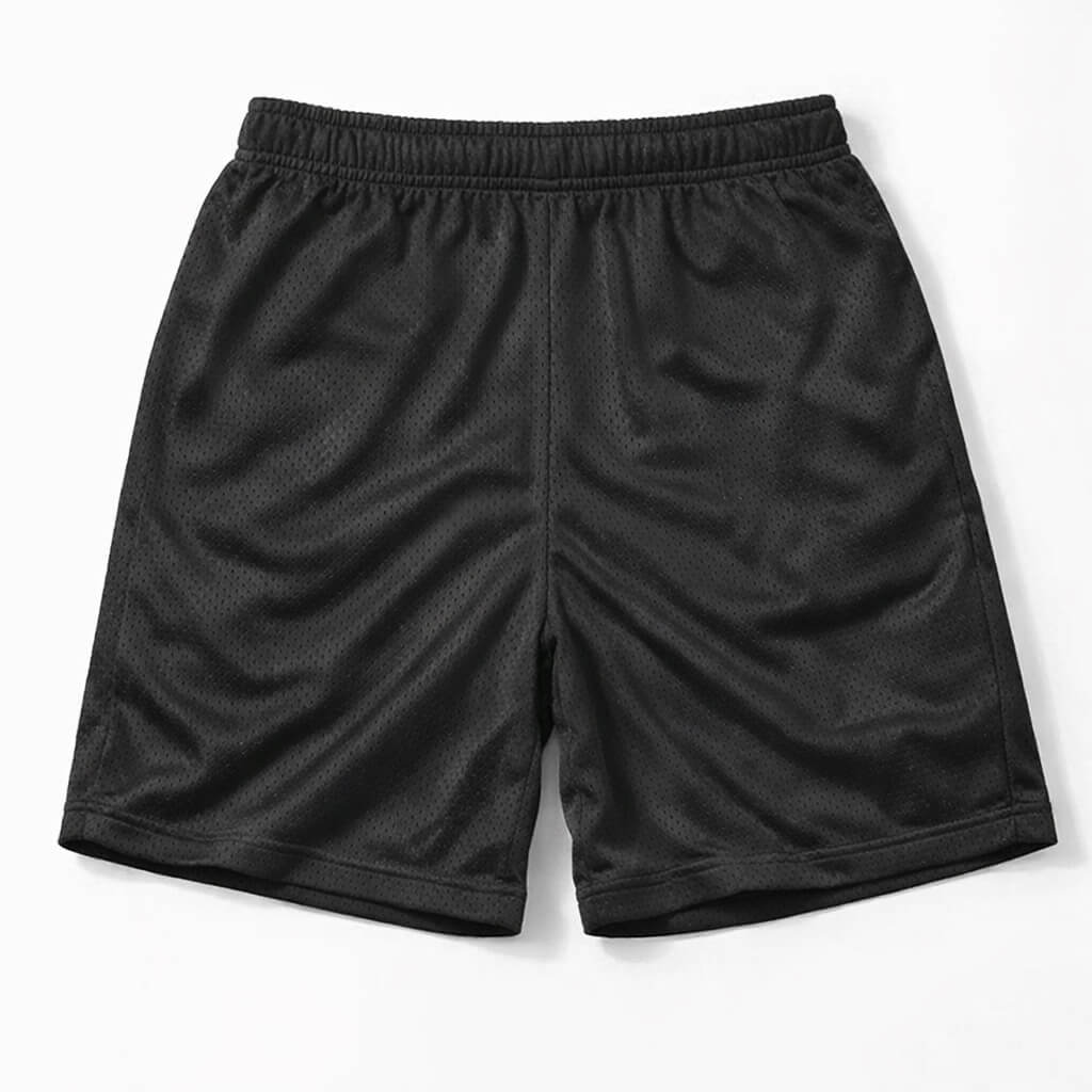 Clouds Kanji Mesh shorts