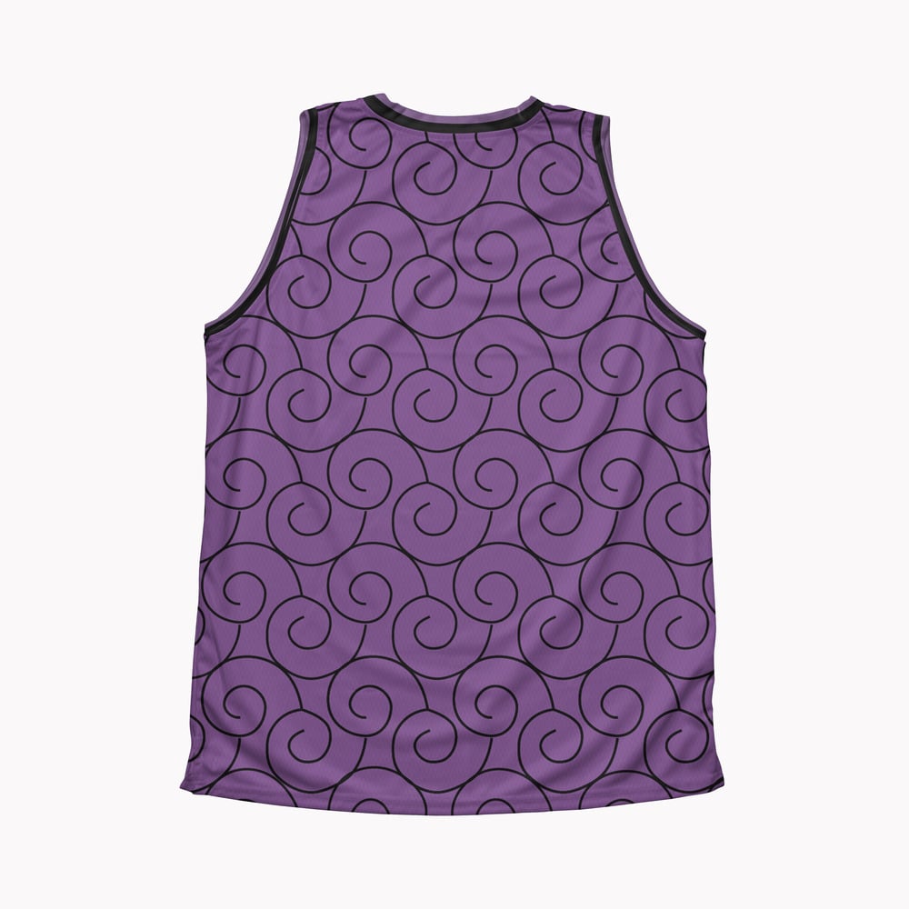 Akuma no Mi Pattern Jersey Tank Top