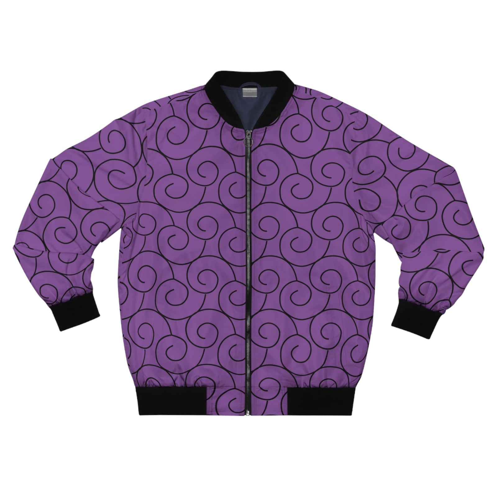 Devil Fruit Pattern Bomber Jacket