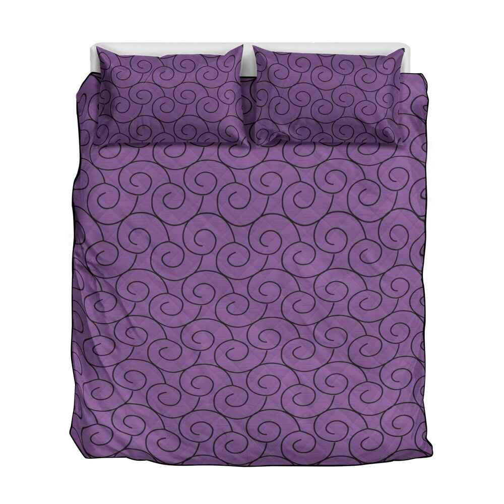 Akuma no Mi Devil Fruit Pattern Quilted Blanket