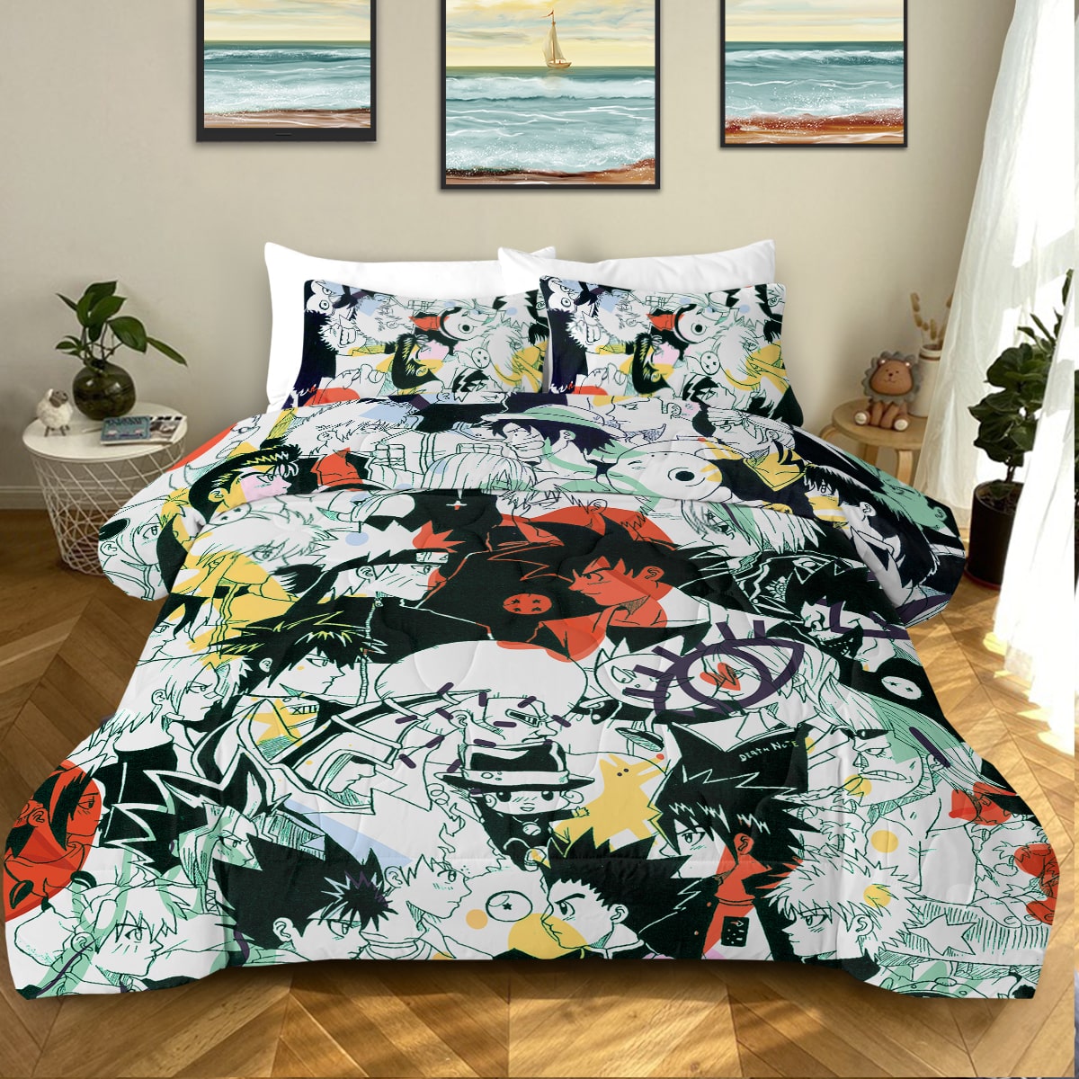 All Anime Legends Fusion Comforter Set