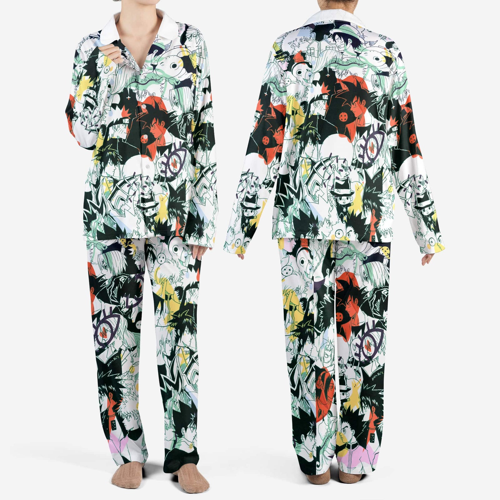 All Anime Fusion Otaku Pajamas Set