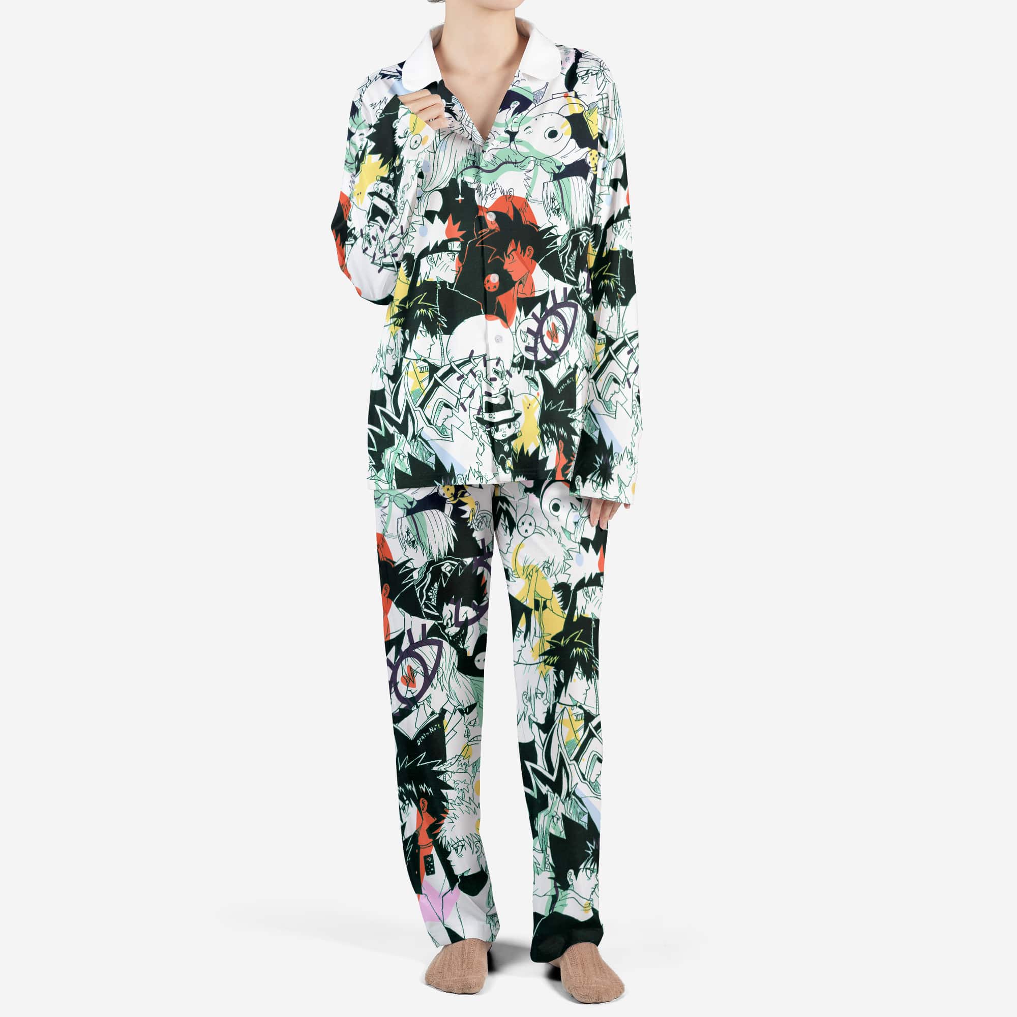 All Anime Fusion Otaku Pajamas Set