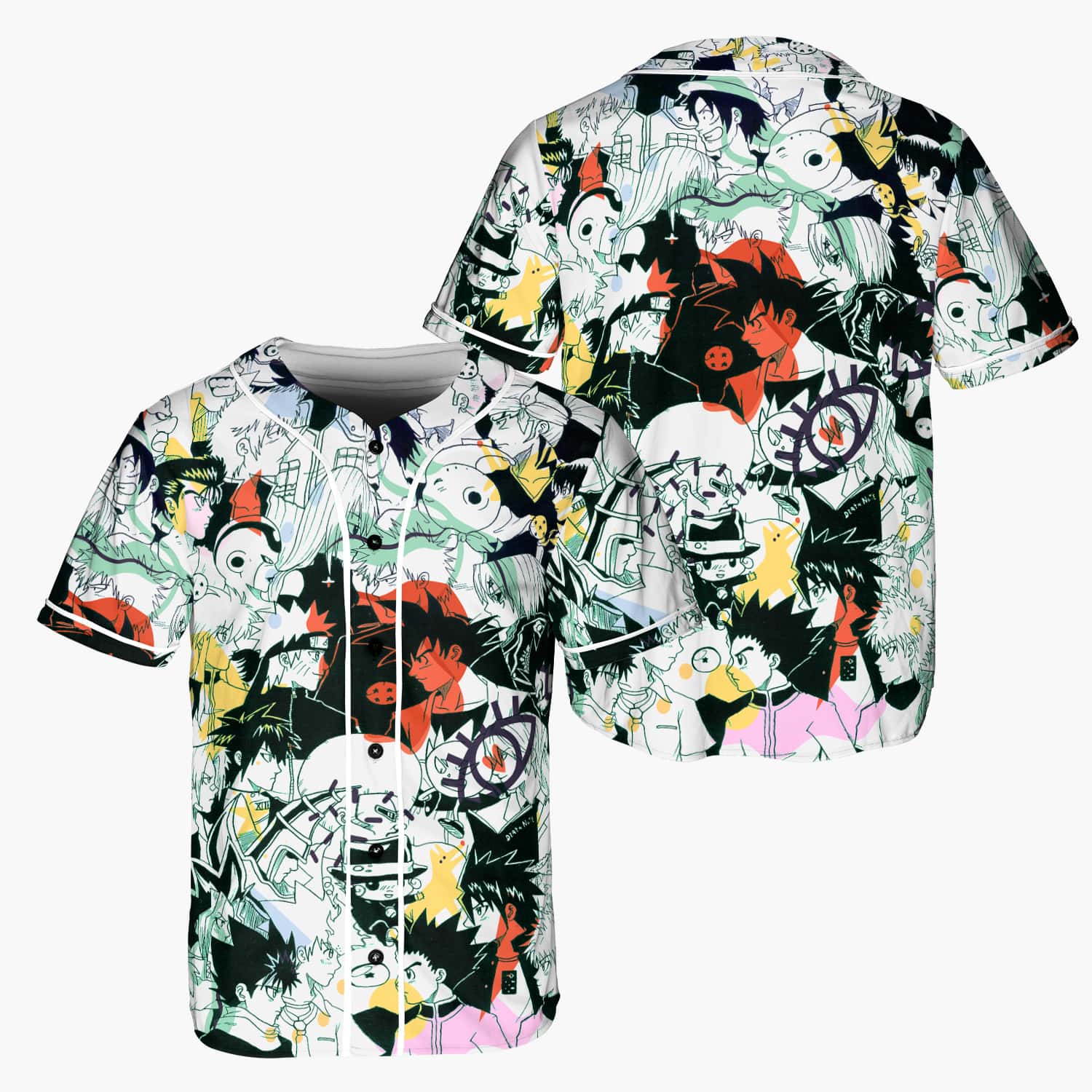 All Anime Legends Otaku Baseball Jersey