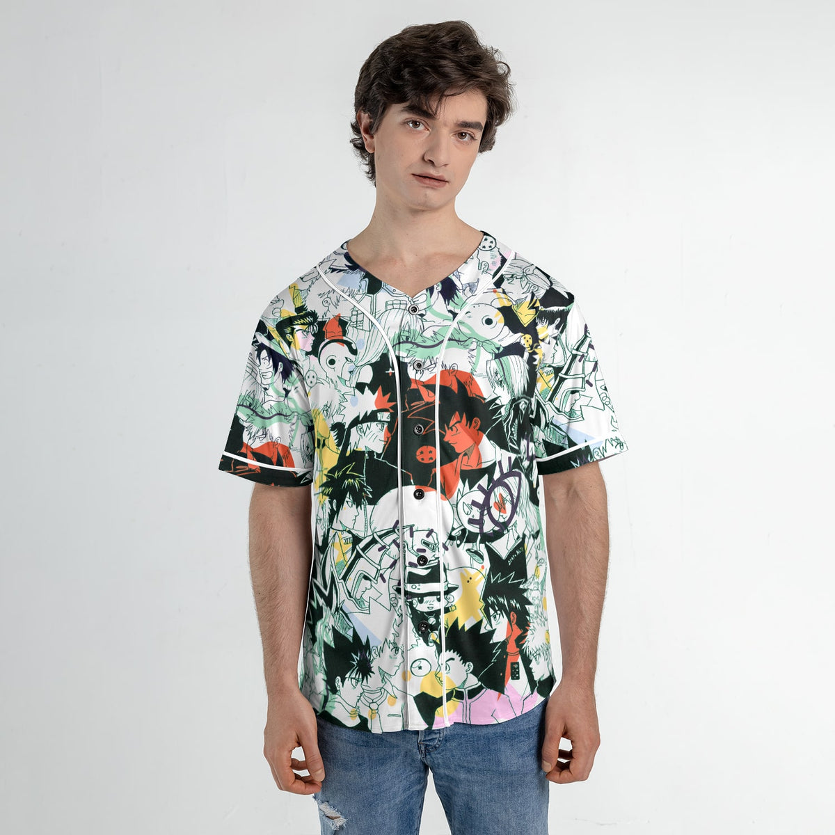 All Anime Legends Otaku Baseball Jersey